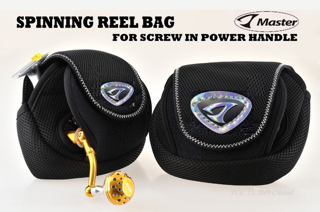 Jigging Master Spinning Reel Pouch ( Handle attached type )
