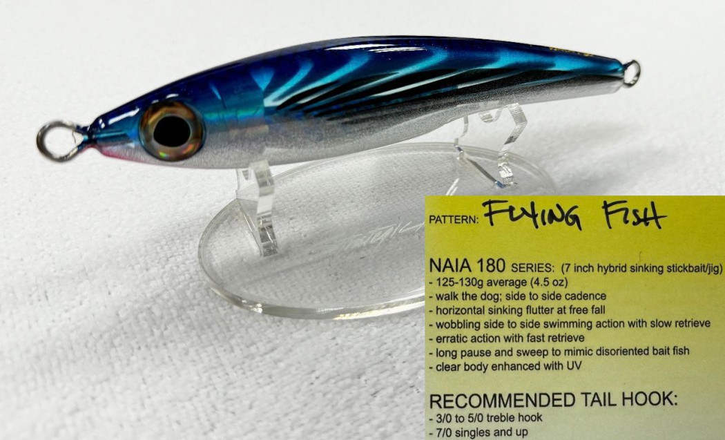 StrategicAngler  CUSTOM LURES -Flying Fish