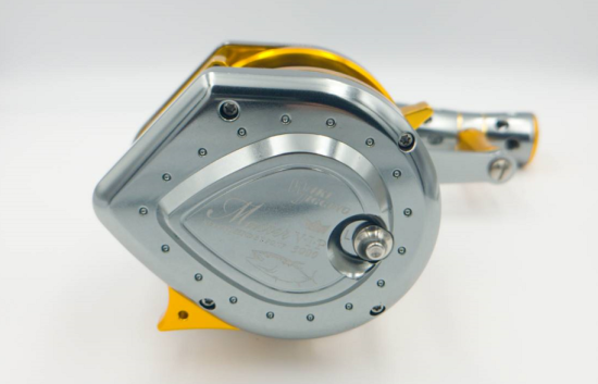 WIKI MASTER-VIP Limited Edition Reel with Turbo Knob #Titanium Gold- left hand