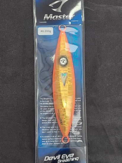 JM Breathing Devil Eye Jig 200g #6