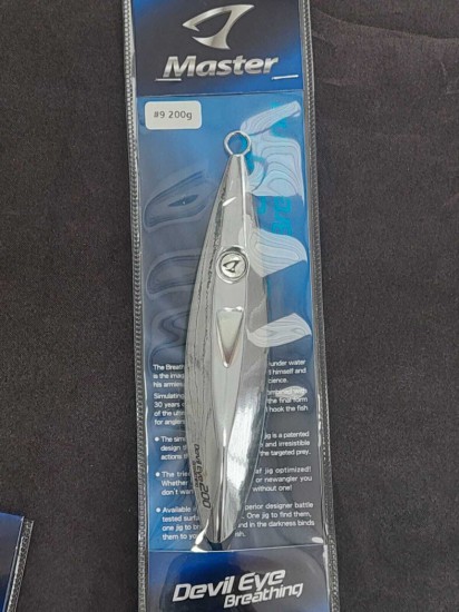 JM Breathing Devil Eye Jig 200g #9
