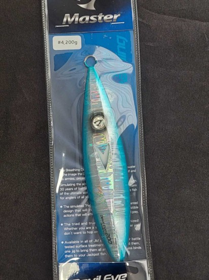 JM Breathing Devil Eye Jig 200g #4