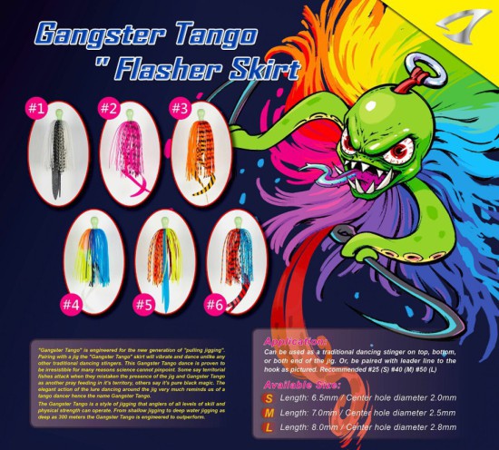 JM "Gangster Tango" Flasher Skirt